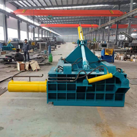 Presse à balles compacte économique pour le recyclage du cuivre, de l'acier et de l'aluminium – Machine de compactage de ferraille