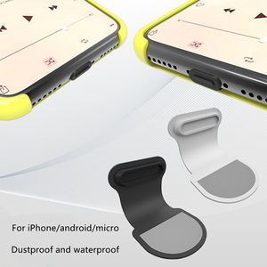 Enchufe de silicona antipolvo para teléfono móvil, puerto de carga micro tipo c, enchufe protector a prueba de polvo para iphone y portátil - Product Image 2