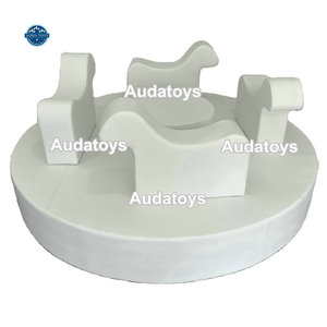 Trắng trẻ em trong nhà Thiết bị sân chơi mềm chơi vui vẻ đi vòng - Product Image 1