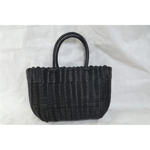 ตะกร้าสานมือขนาดกลาง 30.15.36 ถุงหิ้วสานเชือกพลาสติก - Product Image 5