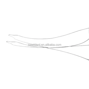 Orthodontic लंबे स्टेनलेस स्टील/Kobayashi हुक के साथ दंत Orthodontic संयुक्ताक्षर टाई लंबी संयुक्ताक्षर तार
