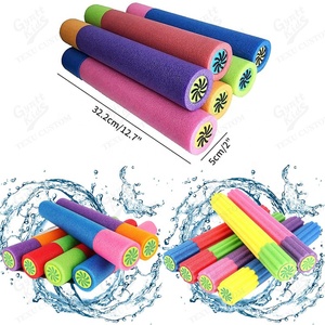 Pistola de agua de alta presión personalizada Ggntkids, pistola de presión de agua portátil flotante, juguetes de espuma para piscina, pistola de agua, Juguetes - Product Image 1