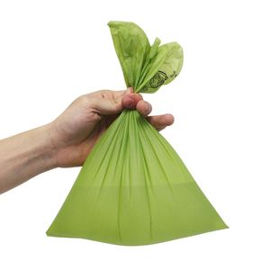 Custom Unscented Disposable <b>Compostable</b> Pet Dog Poop <b>Bags</b> Biodegradable Poop Baggies Carrier Waste <b>Bag</b> - Product Image 2