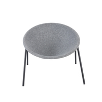 Fauteuil de loisirs modulaire simple et moderne en tissu feutre PET recyclé, réglable, pour salon et hôtel