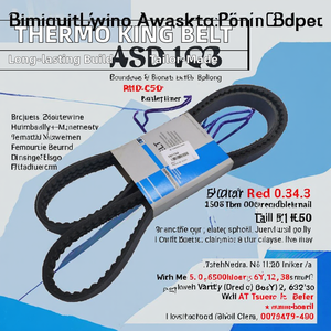 High Quality Customizable Poly V Belt Thermo King 78-1724 781724 Wholesale Automobile Refrigeration <b>Heat</b> <b>Exchange</b> Parts - Product Image 3