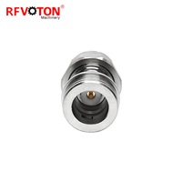 Fournisseur d'usine 50ohm RF double adaptateur de câble coaxial mâle convertisseur QN mâle à N mâle adaptateur de convertisseur de prise