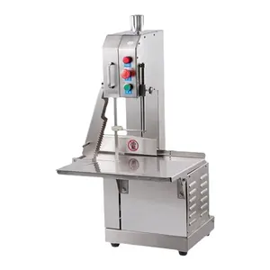 Commercial desktop chopped ribs according to the bone meat cutting machine electric bone sawing machine