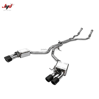 Convient pour Audi S4 B9.5 3.0T, tuyau d'échappement haute performance, système d'échappement en acier inoxydable, silencieux