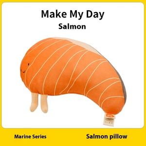 Büyük somon yastık peluş oyuncak sevimli bebek köpekler çilek için pamuk malzeme içeren mobilya dekorasyonu yeni yorgan - Product Image 3