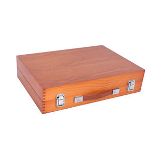 174 pièces de matériel de peinture en bois de haute qualité pour enfants, boîte en bois massif, fournitures artistiques pour débutants - Product Image 6