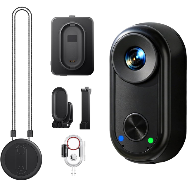 New 4K 30FPS Small Camera 31g Ultra-Light Wearable Waterproof Case Body Camera for Cycling Hiking Travel