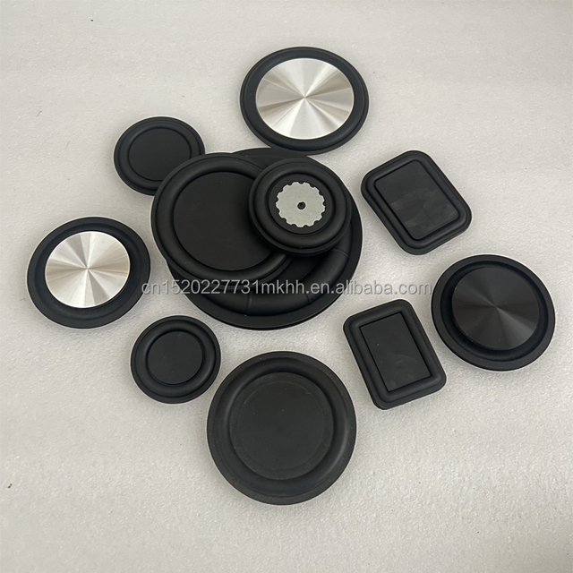 KYYSLB 36-140mm Multiple Sizes Rubber Passive Bass Radiator Diaphragm CD Pattern Speaker Diaphragm Bass Low Frequency Radiator