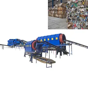 Máquina de reciclaje de basura económica, tratamiento de residuos urbanos