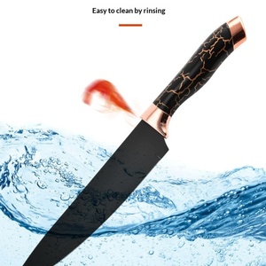 New Design 6-Piece Kitchen Chef <b>Knife</b> Peeler Utility <b>Knife</b> Kitchen <b>Knives</b> <b>Set</b> With Plastic Handle - Product Image 6