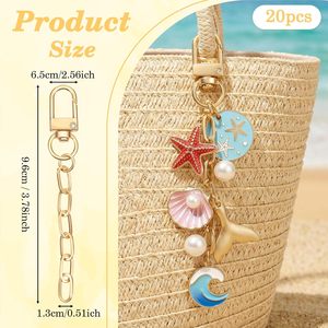 Kit de fabrication de porte-clés Ymapinc en or avec fermoir mousqueton en métal, chaînes, clip de porte-clés en métal avec mousqueton pivotant et anneaux de clés - Product Image 2