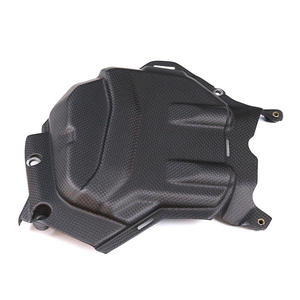 Cubierta de Motor de Fibra de Carbono Seca 3K Prepreg, Ligera y de Alta Resistencia, con Acabado Brillante/Mate para Ducati Multistrada V4 V4S 2021-2026 - Product Image 3