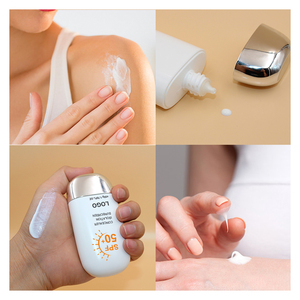 Krim Tabir Surya Vegan Mineral Kimia Grosir, Tidak Berminyak, SPF50 PA+++, dengan Seng Oksida Organik untuk Semua Jenis Kulit - Product Image 2