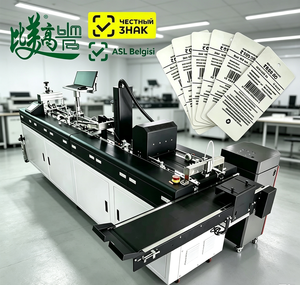 Unidad de Fabricación de Etiquetas Inteligentes en Línea para Etiquetas de Ropa con Codificación Automática de Chips RFID y Función de Marcado por Inyección de Tinta UV - Product Image 1