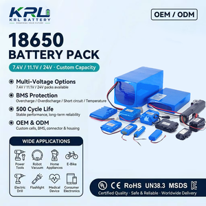 Oplaadbare 18650 7.4V 2000mAh op maat gemaakte accu's voor elektrische gereedschappen Lithium batterijpakket met PCB BMS RoHS CE gecertificeerd - Product Image 1