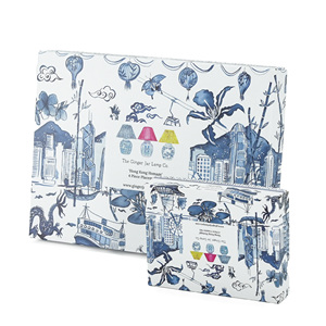 Boîte cadeau rigide personnalisée pour ensemble <span class=keywords><strong>de</strong></span> sets <span class=keywords><strong>de</strong></span> <span class=keywords><strong>table</strong></span>, boîte d'emballage en papier <span class=keywords><strong>de</strong></span> luxe avec couvercle et base pour la décoration <span class=keywords><strong>de</strong></span> la maison, ensemble <span class=keywords><strong>de</strong></span> vaisselle - Product Image 2
