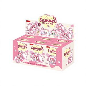 Kongjin Three Little Fuzzies Samuel Puppy Lindo Peluche Colgante de Caja Sorpresa Figura de Moda Edades 5-7 Hecho en China Coleccionable Famoso en Internet - Product Image 3