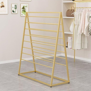 Su misura sciarpa espositore moderna porta sciarpa elegante oro porta sciarpa per le donne accessori di moda Boutique Store - Product Image 3