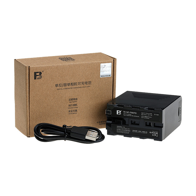NP-F970 Replace Battery for Sony NP-F970 NP-F960 NP-F950 NP-F930 NP-F550 NP-F530 NP-F570 Battery and Sony Handycams LED Light