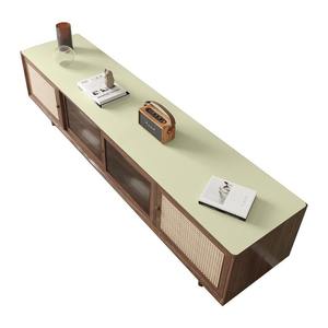 Premium Selection Solid Color Rectangular PVC Table Mat Waterproof Oil Proof For Home TV Cabinet Sideboard Cover - Product Image 5