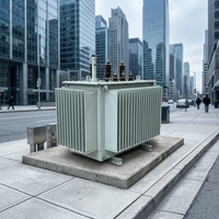 Transformateur de distribution de puissance triphasé immergé dans l'huile Taishun S11 160KVA 50/60Hz 6.3kV 10kV