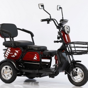 Scooter Eléctrico de 3 Ruedas de 500W, Triciclo Motorizado para Adultos con Luz de Giro, Certificado EEC, Voltaje de 48V - Product Image 6