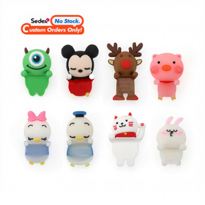 OEM Factory Custom Case per telefono Topper Figure PVC accessori per decorazione 3D Silicone sdraiato bambola Mini Figurine giocattoli - Product Image 2