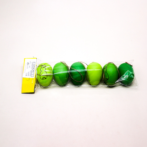 Assorted Colors 7cm Plastic Eggs for Easter Festival