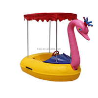Haute qualité en plastique électrique pare-chocs bateau famille enfants piscine aire de jeux flotteur pas gonflable petit Mini Jet Boat parc aquatique en plein air