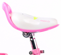 Vélo pour enfants à une vitesse pour filles de 4 ans avec roues d'apprentissage, fourche en acier, jantes en alliage d'aluminium de 12 pouces, panier