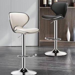 Muebles de Bar Modernos para Interiores, Silla Nar para el Hogar, Taburete de Bar Giratorio Tapizado al por Mayor, Sillas de Bar Giratorias - Product Image 2