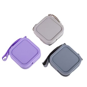 Custom <b>Mini</b> Makeup Pouch With Dustproof Cover Silicone Coin Bag Cosmetic Travel Organizer for Purse Toiletries - Product Image 2