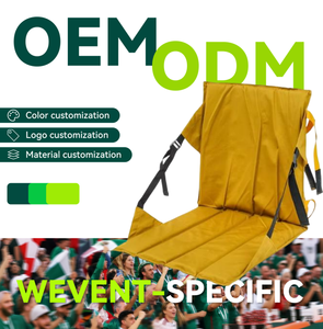 كرسي شاطئ قابل للطي بتصميم عصري مع مسند ظهر قابل للتعديل، مقاعد أرضية محمولة، مورد OEM، قماش مقاوم للماء للاستخدام المدرسي - Product Image 1