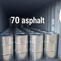 Bitume pétrolier de haute qualité pour la construction routière, bitume d'asphalte 70