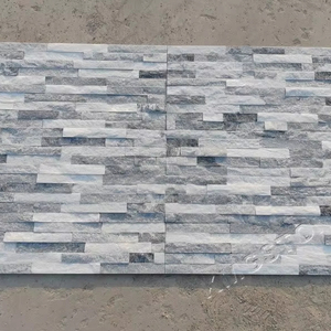 Piedra Natural de Pizarra Gris Blanco Nublado de Alaska, Revestimiento de Pared Moderno, Ecológico y Duradero para Sala de Estar/<span class=keywords><strong>Interior</strong></span>/Exterior - Product Image 1