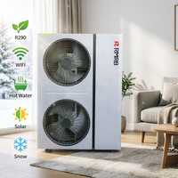 R290/06ZR/18.4kW Heat Pump High Efficiency Heating Cooling CE CB ERP A+++ Europe Residential America Air Source DC Inverter