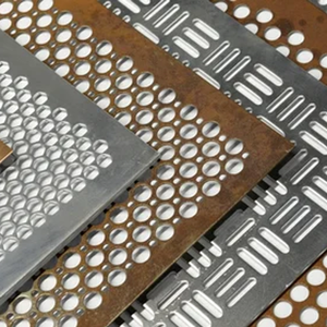 0,5mm de espesor 0,8mm agujero 1,6mm paso Acero inoxidable 304 Chapa perforada - Product Image 1