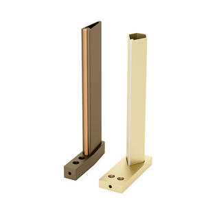 Barre de suspension pour placard en alliage d'aluminium, barre transversale pour armoire d'angle, barre de séchage de vêtements, barre de suspension de vêtements à montage supérieur, moderne - Product Image 1