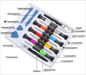 Juego de 16 Destornilladores de Precisión para <span class=keywords><strong>iPhone</strong></span>, Teléfonos Android, Tabletas, Computadoras Portátiles, Mantenimiento de Electrónicos, Kit de Destornilladores Magnéticos OEM - Product Image 3