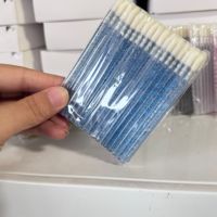 Brosse à lèvres jetable pour le maquillage des cils Pinceaux Extension des cils Applicateur de mascara Ensemble de baguettes de rouge à lèvres Outils de maquillage cosmétiques