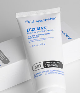 Crème médicale coréenne Eczemax FELDAPOTHEKE - Apaisante, hydratante et réparatrice pour peaux sensibles (Origine coréenne) - Product Image 1