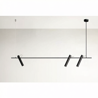 Lustre artistique minimaliste italien HW-3057, spot réglable pour galeries, musées, projets d'ingénierie, expositions commerciales