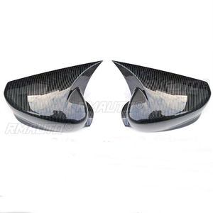 2008-2017 para Honda Accord 8/8.5/9th cubierta de espejo retrovisor de coche estilo de bocina 2/4 puerta sedán estilo de fibra de carbono negro brillante - Product Image 4