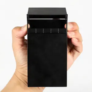 UKETA定制5pcs特大号香烟收纳盒儿童防纽扣塑料盒包装CR特大号卷包装盒