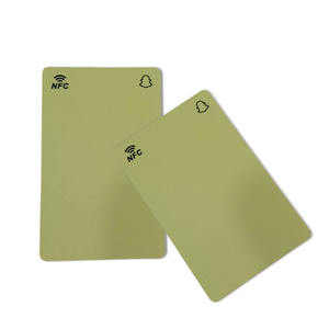 <span class=keywords><strong>Carte</strong></span> PVC NFC Programmable RFID pour Médias Sociaux, Tap-to-Review, <span class=keywords><strong>Carte</strong></span> Cadeau Google YouTube Play, Vente en Gros d'Usine pour Entreprises - Product Image 2