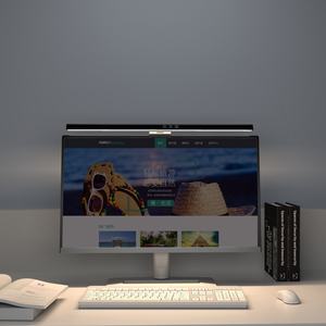 Lampe de lecture suspendue à intensité variable progressive, alimentée par USB, pour écran d'ordinateur intelligent, barre LED pour ordinateur portable, lampe de table - Product Image 4